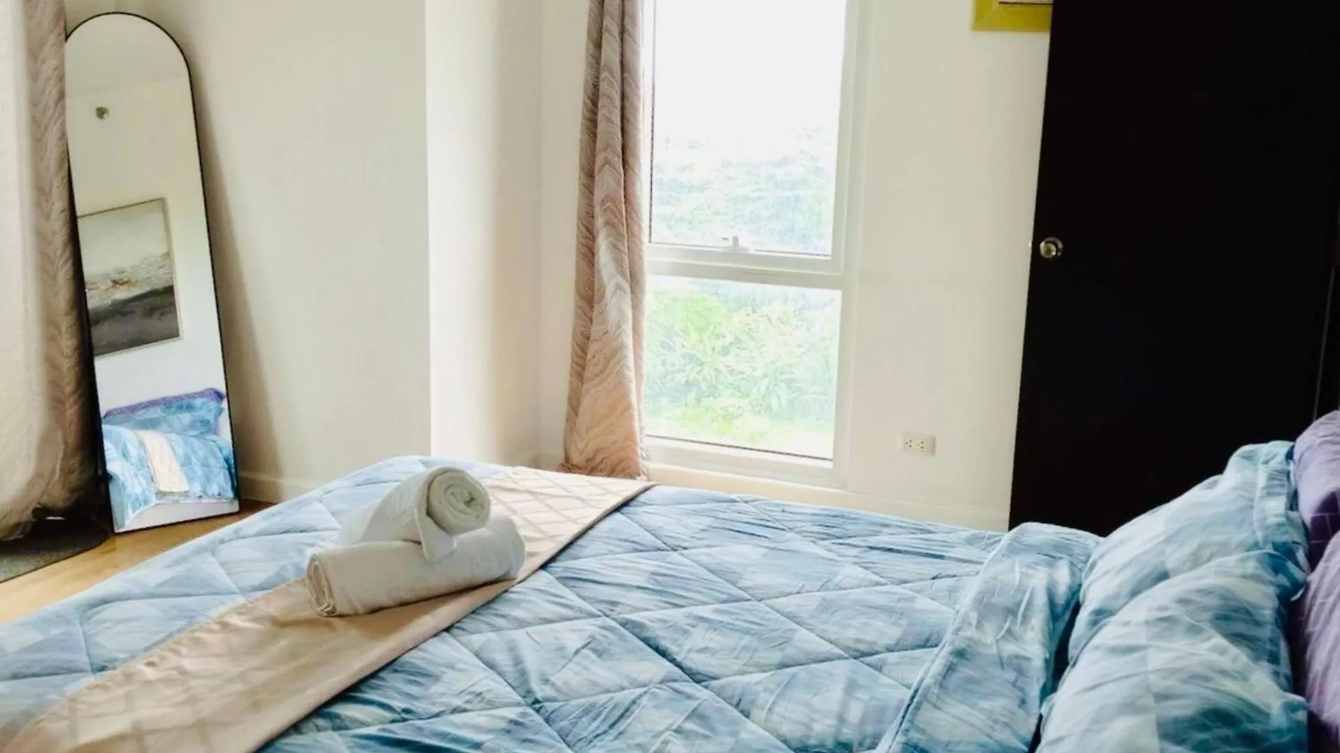 Apartman Walk To Abreeza Mall, 1 Bedroom, Balcony With View, Parking, Wifi, Netflix, Kitchen, Washer - T1-1007 Davao City Fülöp-szigetek